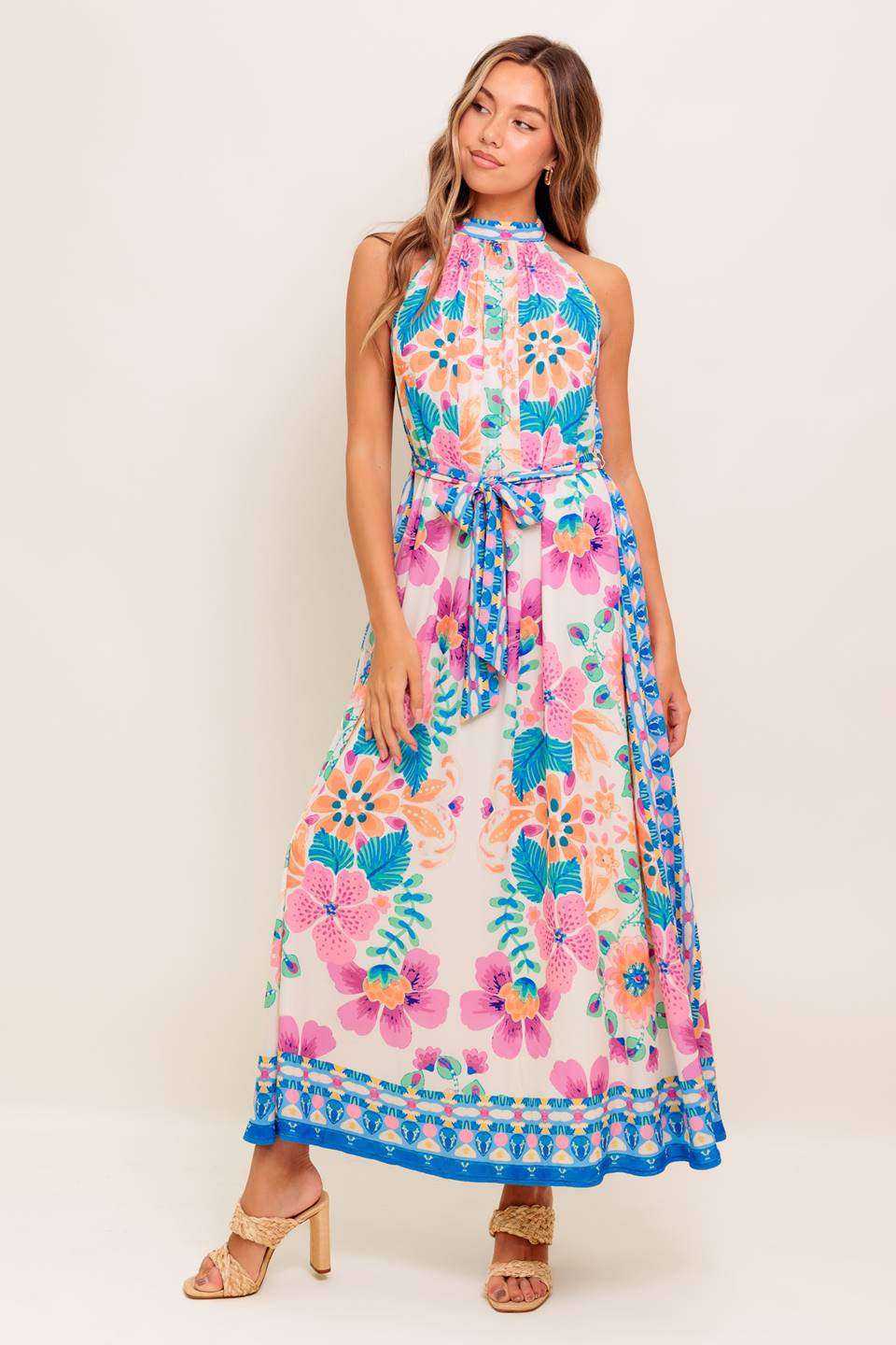 PATH TO GREATNESS WOVEN MAXI DRESS Flying Tomato